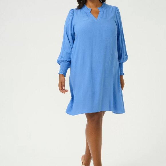 Kaffe Dresses & Skirts - Kaffe Long Sleeve Dress Midi Size 14